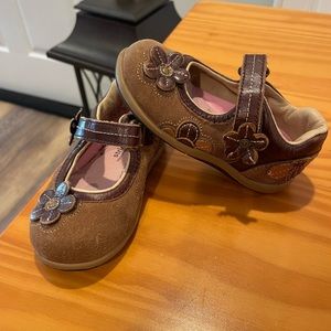 Stride Ride Brown Toddler Shoe